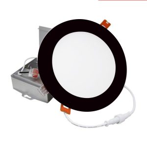 Encastré Slim 3CCT - 6po Noir