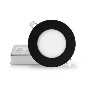 Encastré Slim 3CCT - 4po Noir